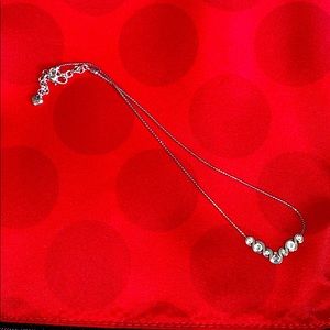 Faux Diamond Necklace